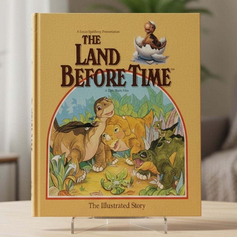 Vintage 1988 Land Before Time Illustrated Story JCPenney Exclusive Hardcover